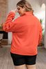 Picture of PLUS SIZE SWEATER WITH ZIPPER AND POCKET
